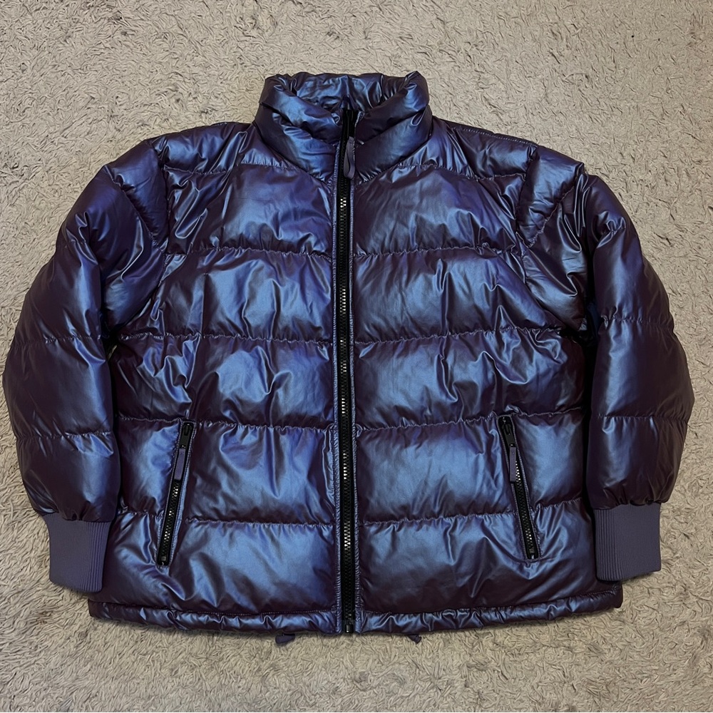 Wild Fable Iridescent Purple Jacket Size Large